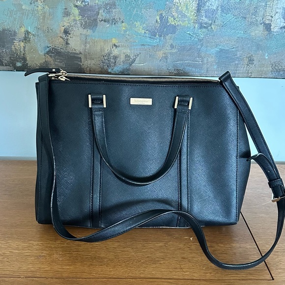 Kate Spade Black Newbury Lane Loren Large Sachel - Picture 1 of 5